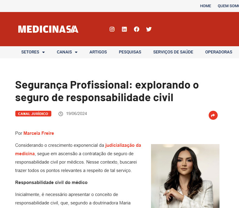 Artigo Seguro Responsabilidade